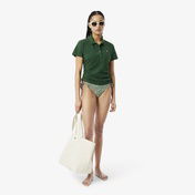 Lacoste Kadın Baskılı Yeşil Bikini Altı