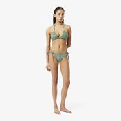 Lacoste Kadın Baskılı Yeşil Bikini Altı