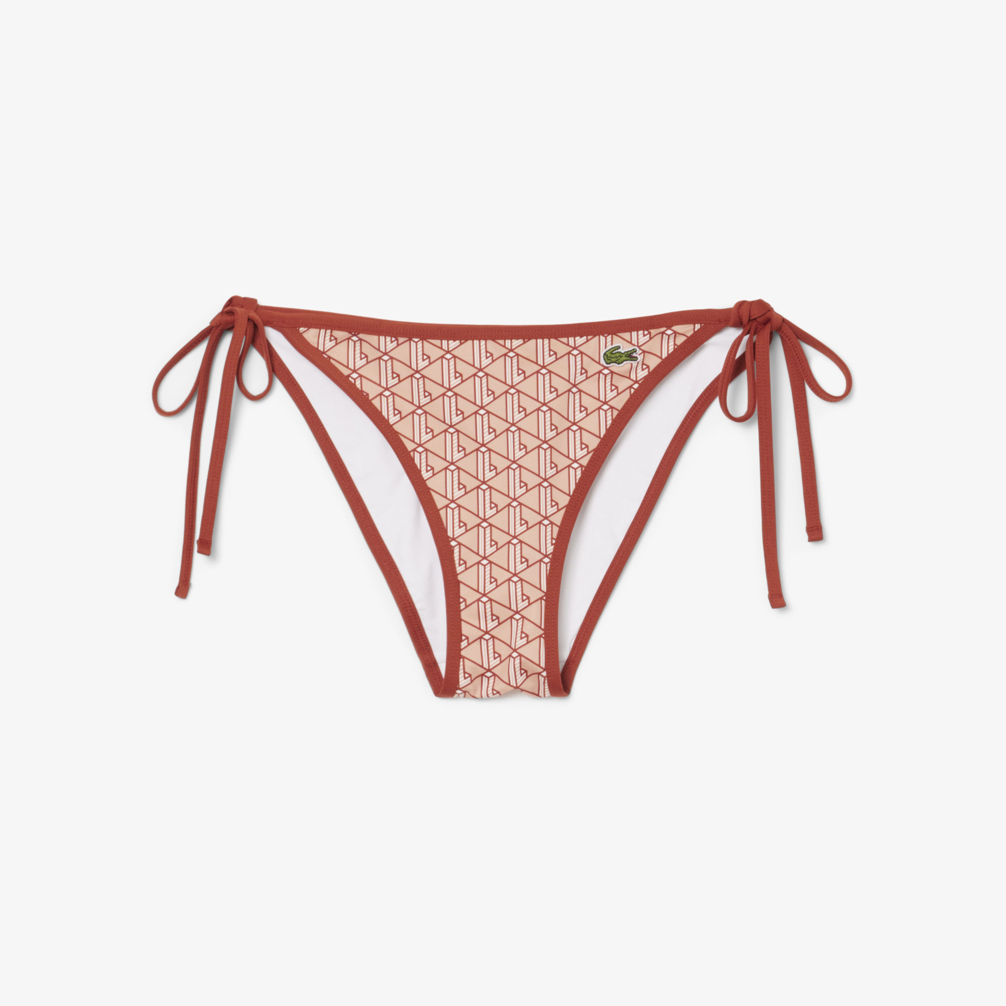 Lacoste Kadın Monogram Kırmızı Bikini Altı
