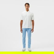 Lacoste Erkek Oversize Fit Yarım Fermuarlı Beyaz Polo