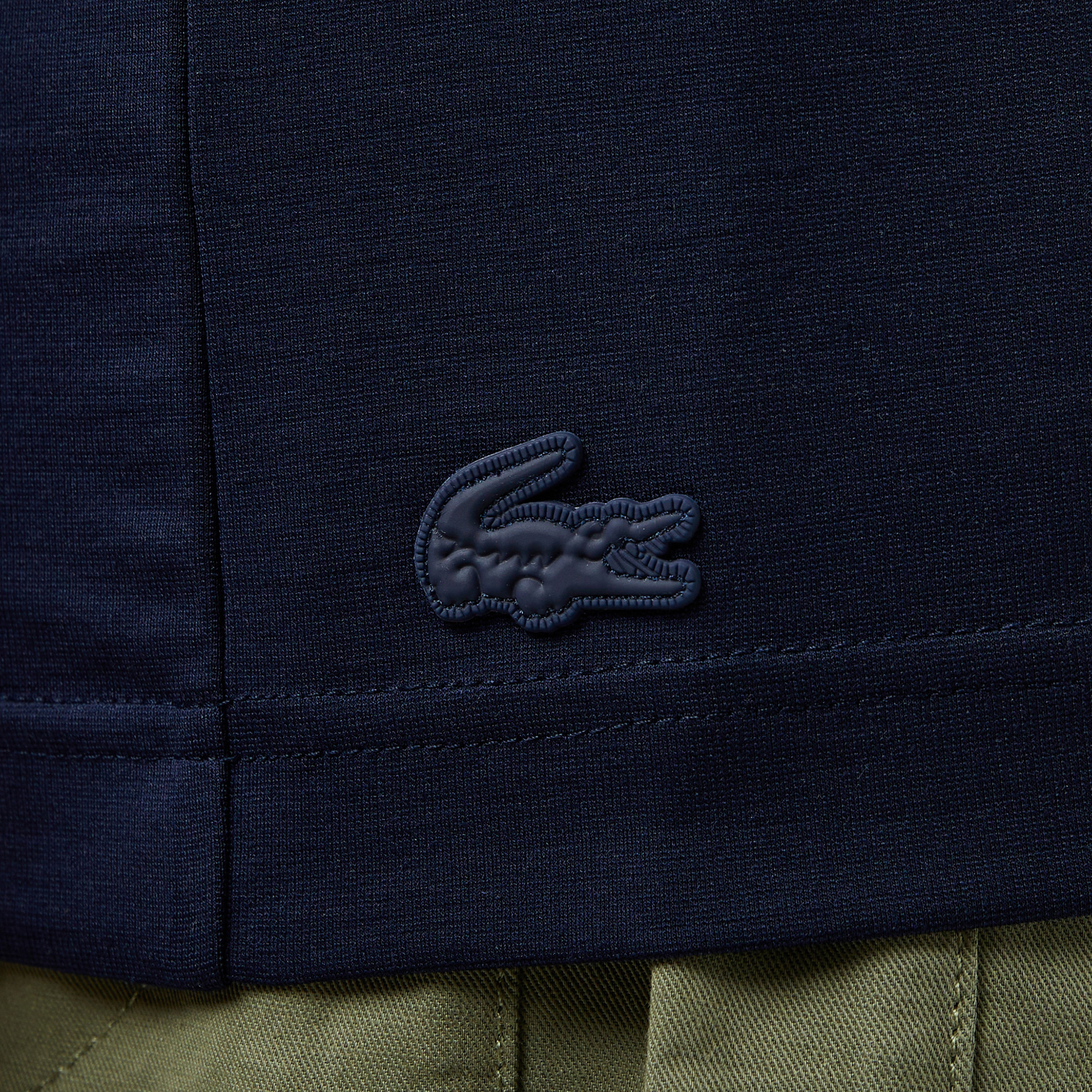 Lacoste Erkek Oversize Fit Yarım Fermuarlı Lacivert Polo