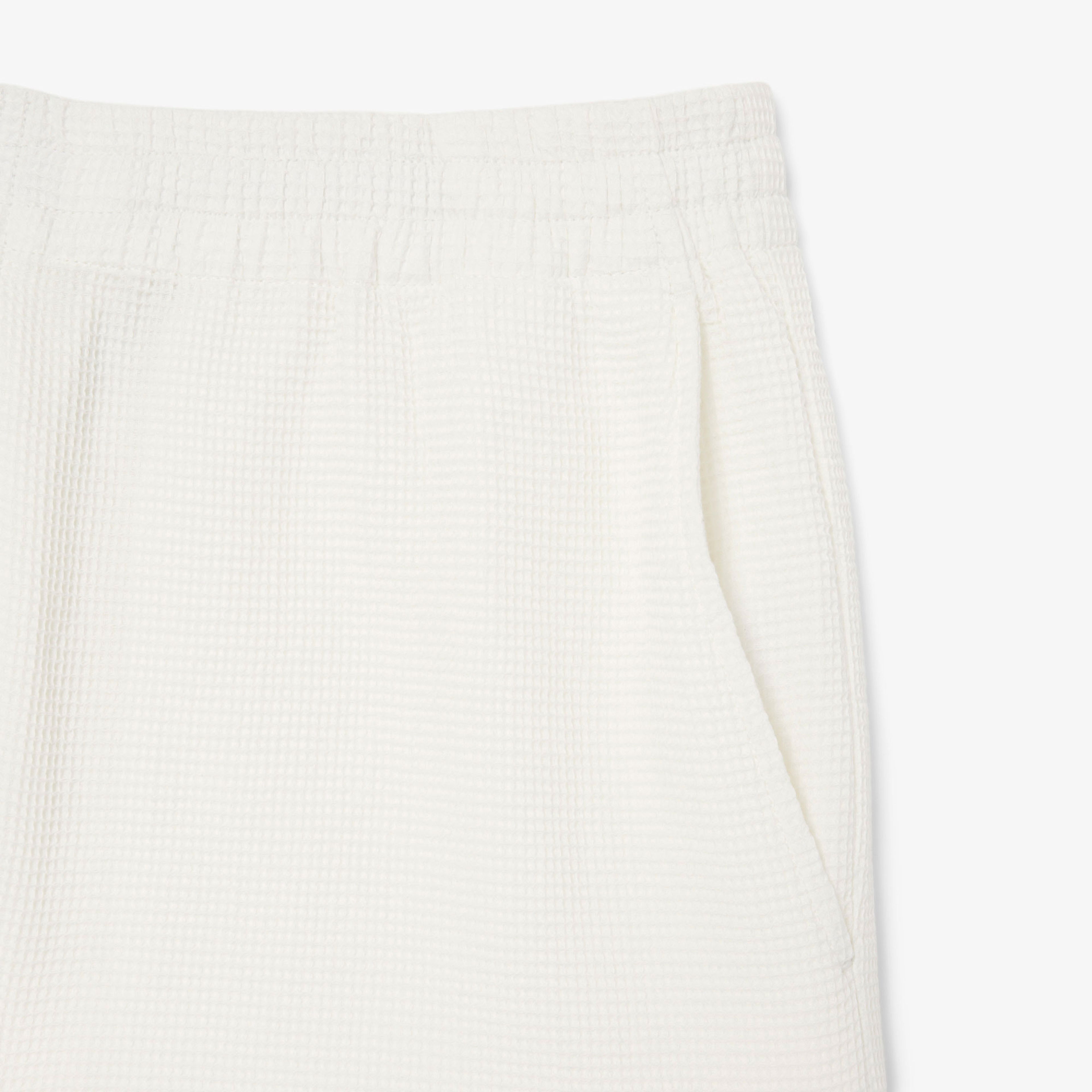Lacoste Erkek Relaxed Fit Beyaz Şort
