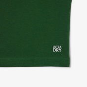 Lacoste Erkek Çocuk Oversize Fit Bisiklet Yaka Baskılı Yeşil T-Shirt