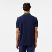 Lacoste Erkek Regular Fit Renk Bloklu Yeşil Polo