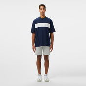 Lacoste Erkek Bisiklet Yaka Baskılı Lacivert T-Shirt