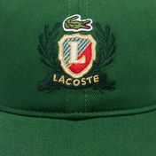 Lacoste Unisex Baskılı Koyu Yeşil Şapka