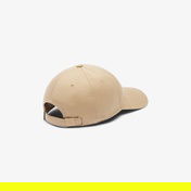 Lacoste Unisex Baskılı Bej Şapka