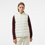 Lacoste Kadın Regular Fit Kapüşonlu Beyaz Mont
