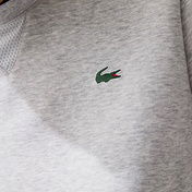 Lacoste Crew Neck Kanguru Cepli Erkek Siyah Sweatshirt