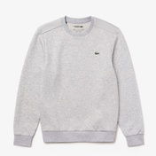 Lacoste Crew Neck Kanguru Cepli Erkek Siyah Sweatshirt