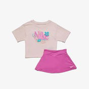Nike Wild Flower Çocuk Pembe Şort Takım