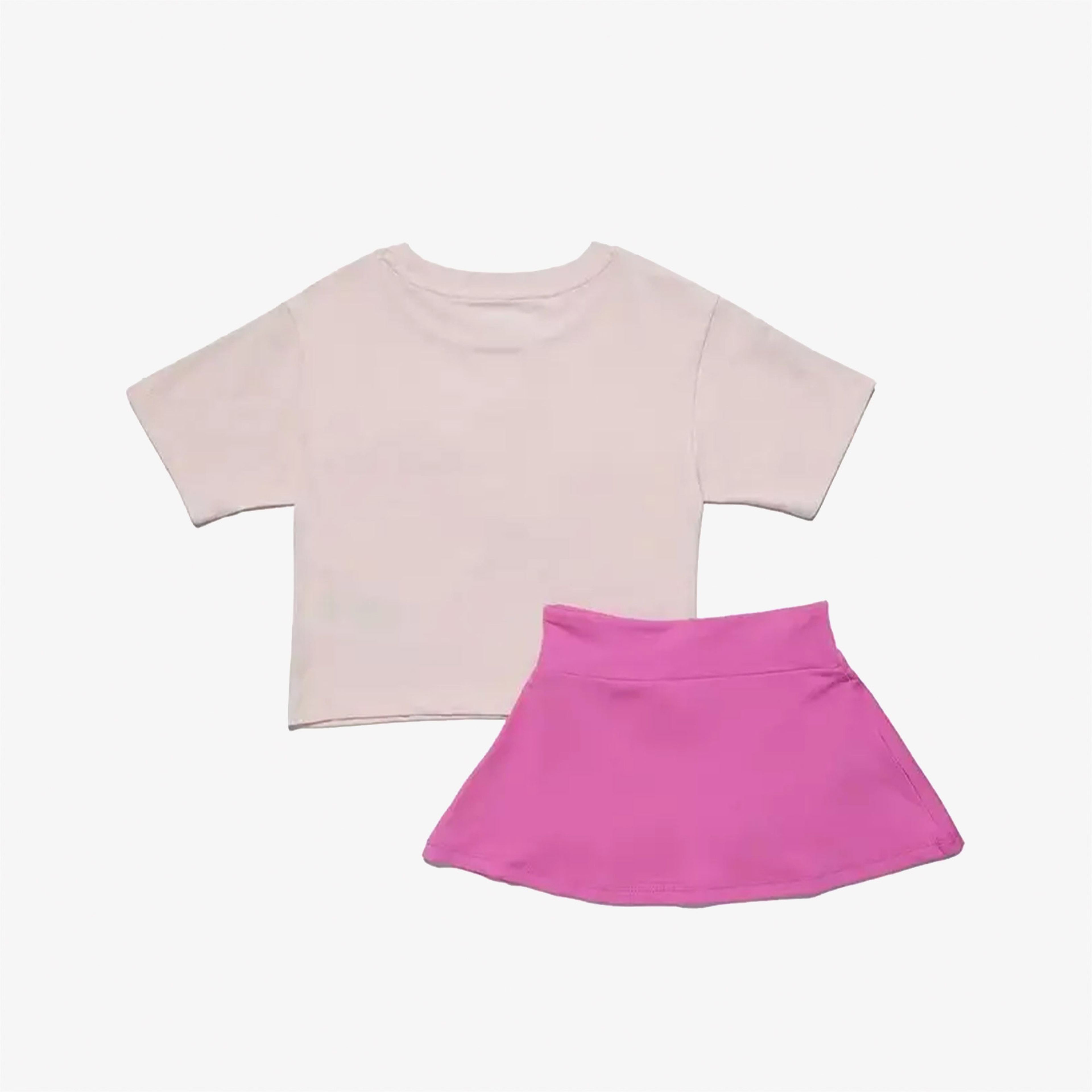 Nike Wild Flower Çocuk Pembe Şort Takım