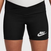 Nike Wild Flower Çocuk Siyah Şort Takım