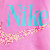 Nike Wild Flower Çocuk Turuncu Şort Takım