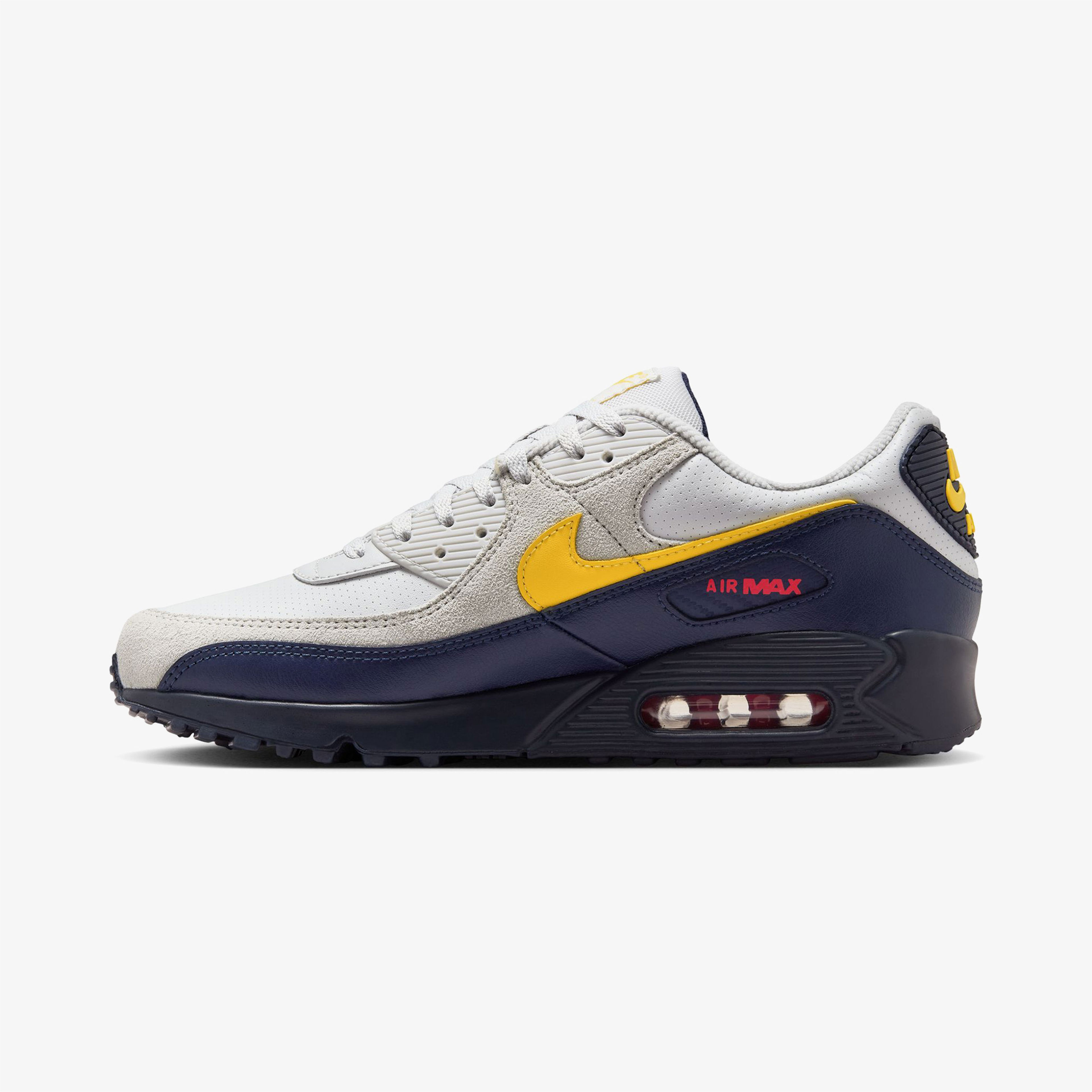 Nike Air Max 90 Erkek Gri Spor Ayakkabı