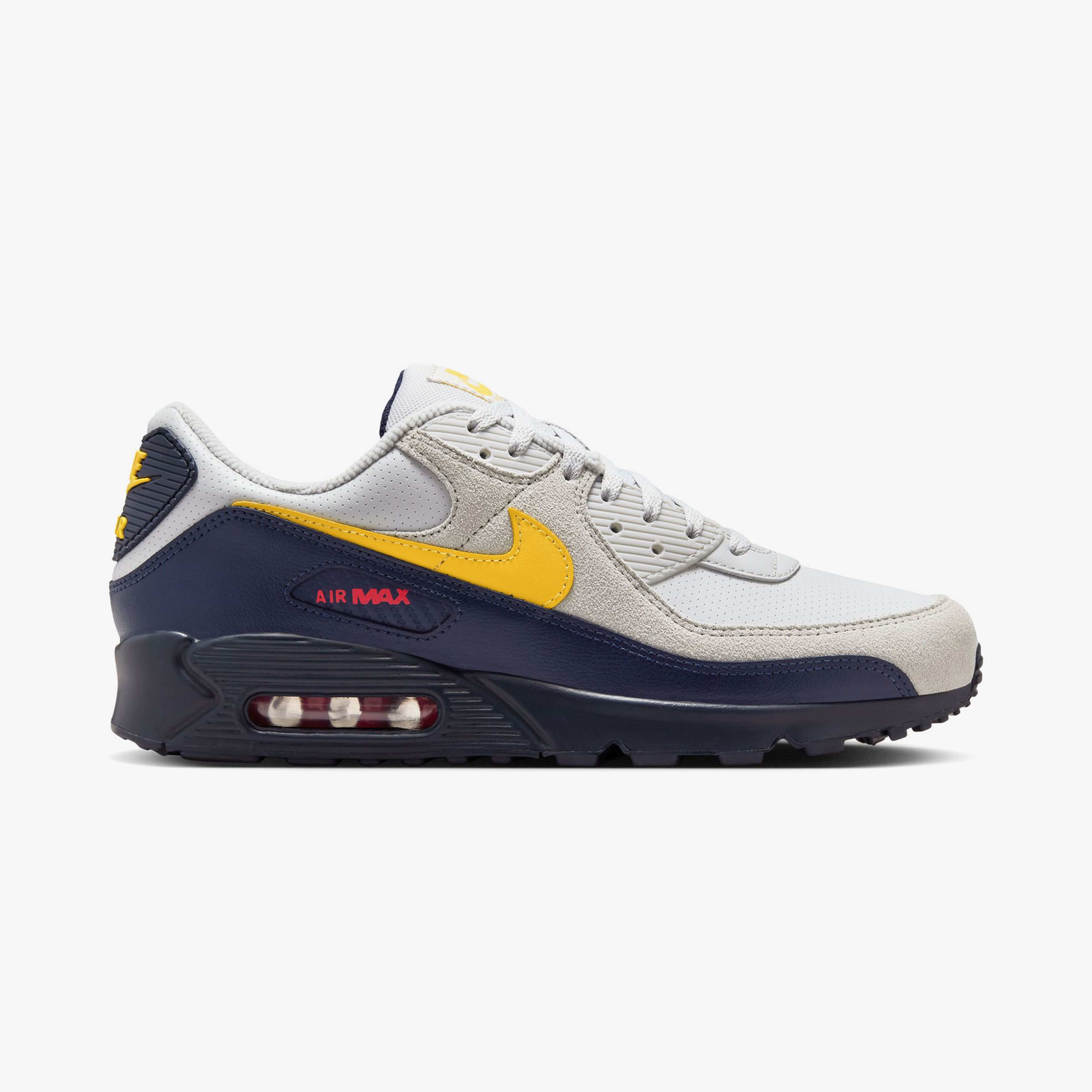 Nike Air Max 90 Erkek Gri Spor Ayakkabı