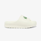 Lacoste Serve Slide 2.0 Kadın Beyaz Terlik