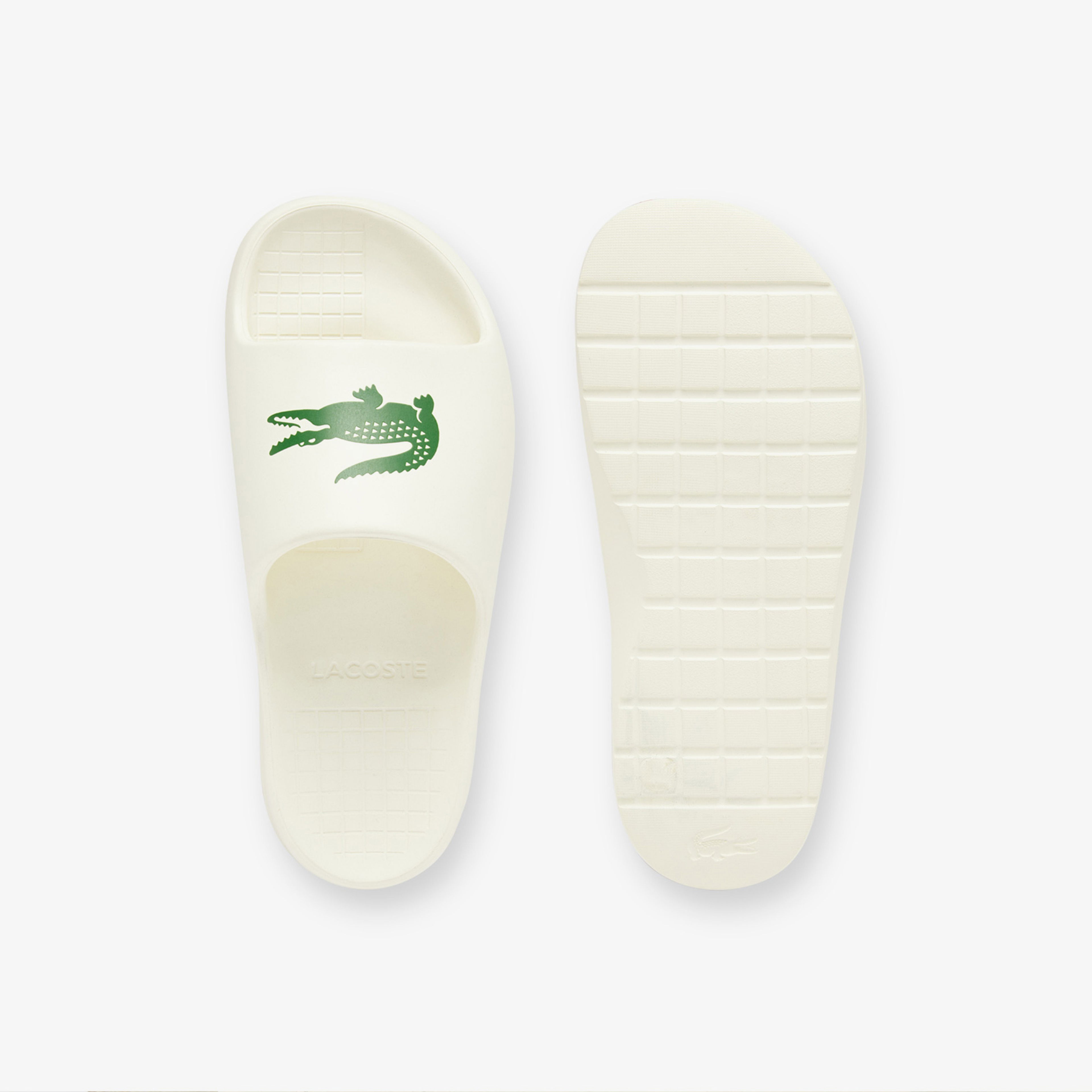 Lacoste Serve Slide 2.0 Erkek Beyaz Terlik