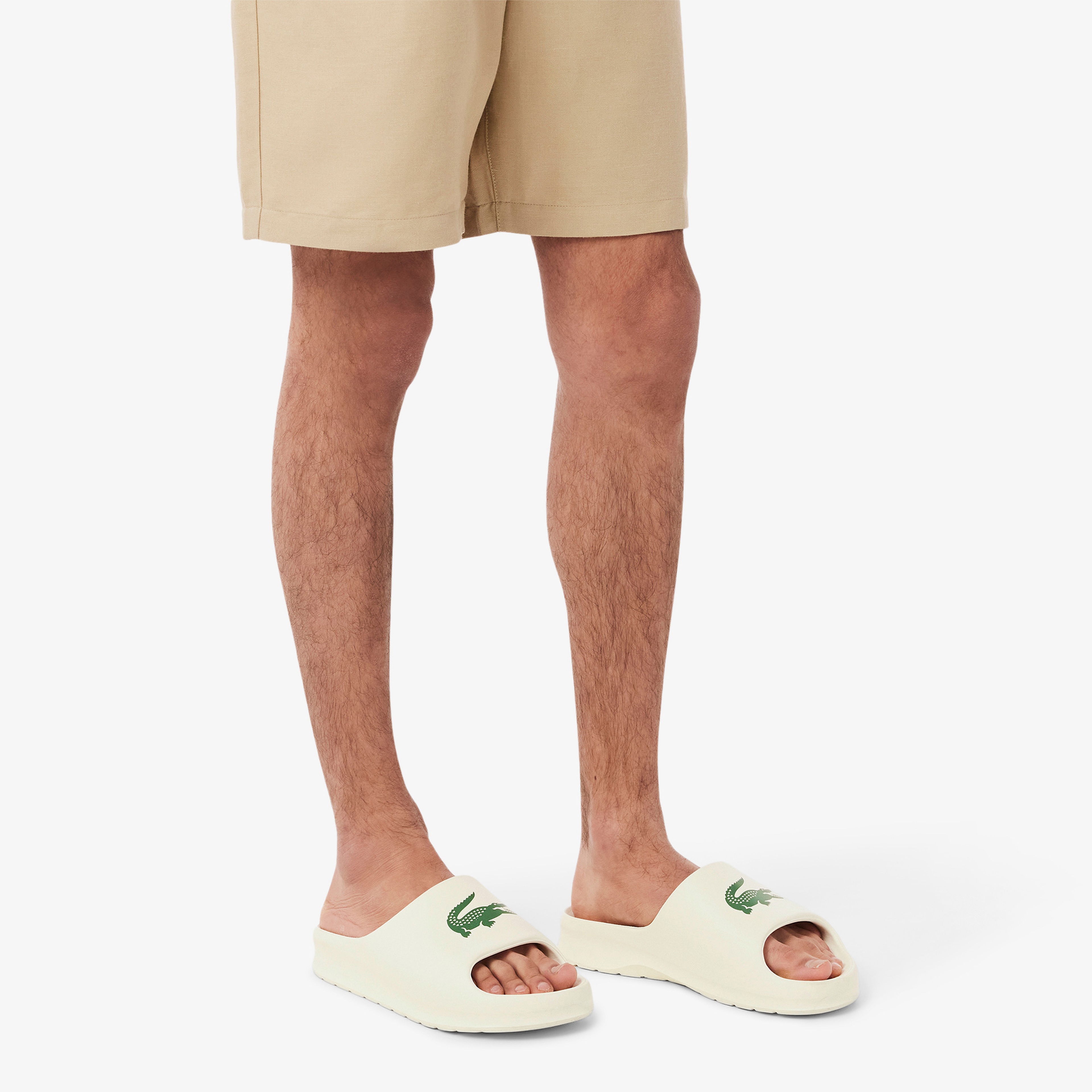 Lacoste Serve Slide 2.0 Erkek Beyaz Terlik