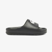 Lacoste Serve Slide 2.0 Erkek Siyah Terlik