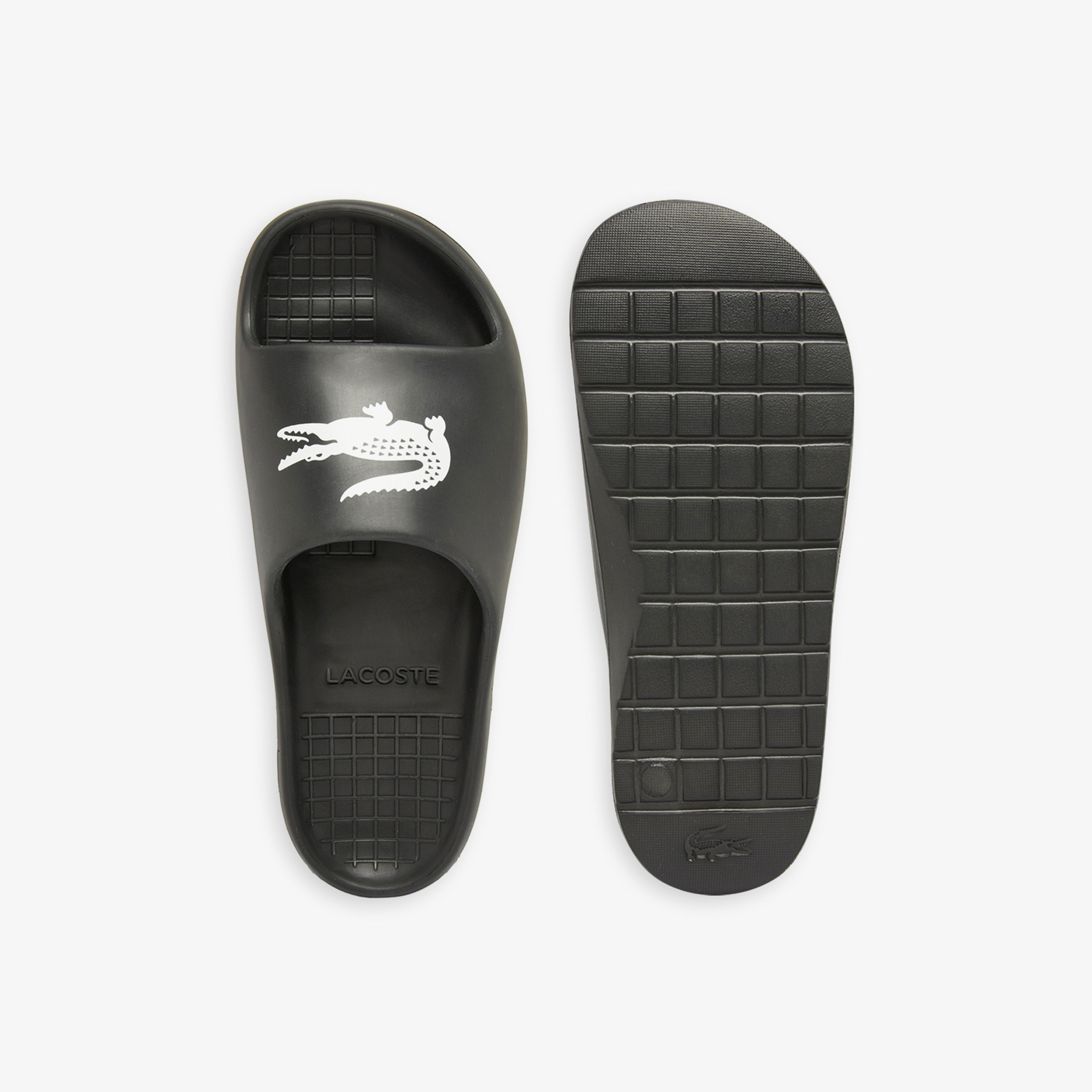 Lacoste Serve Slide 2.0 Erkek Siyah Terlik