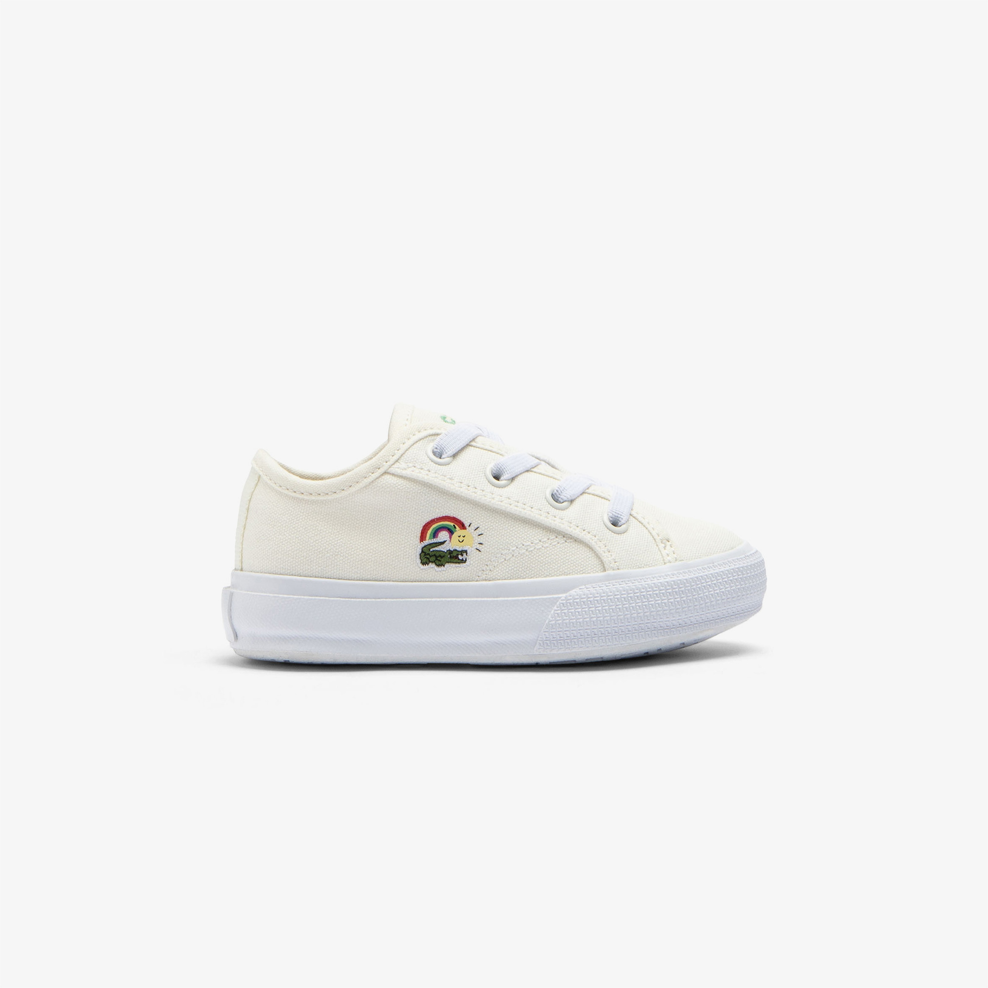 Lacoste Backcourt Çocuk Krem Sneaker
