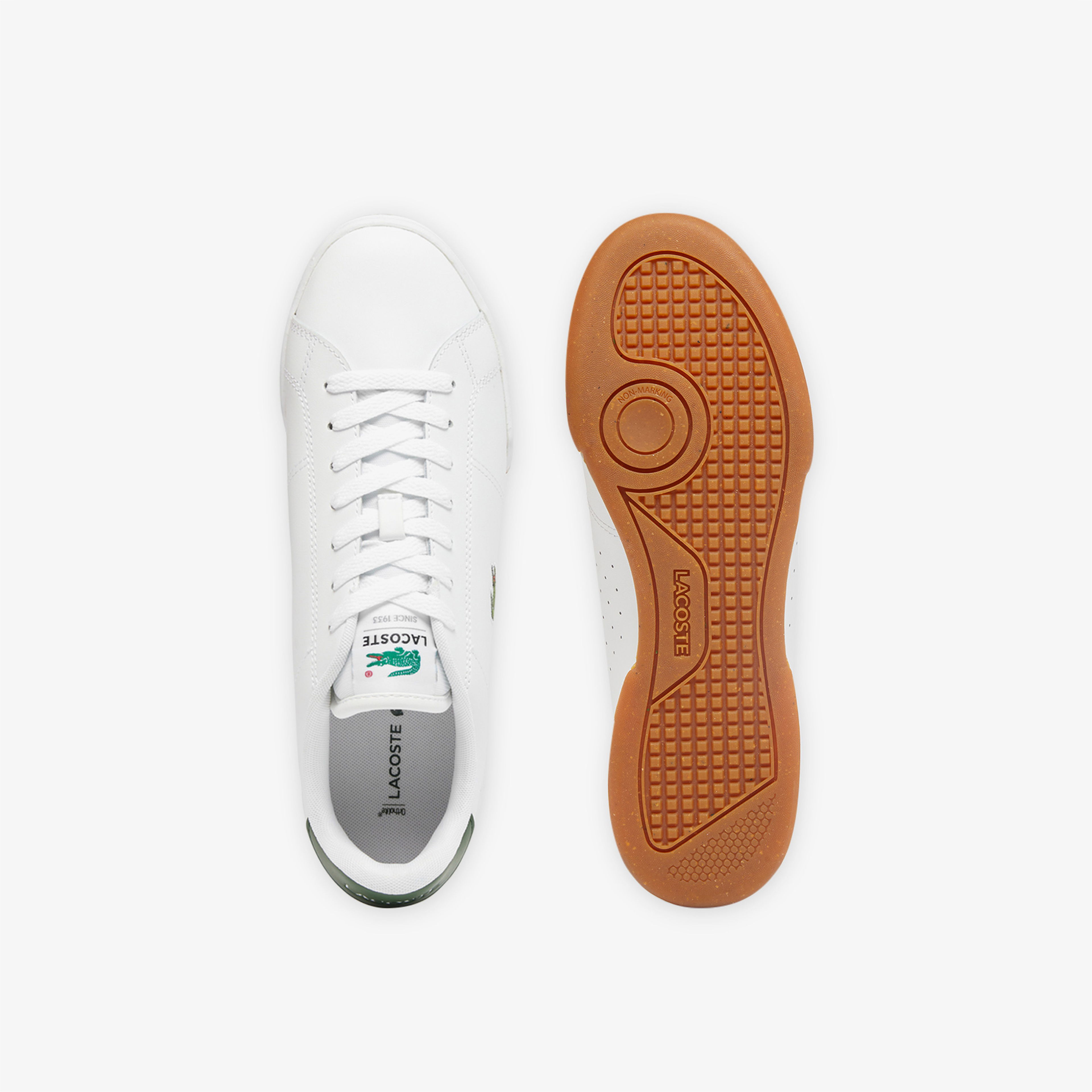 Lacoste Carnaby Cup Erkek Beyaz Sneaker