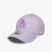 New Era MLB League Essentials LA Dodgers Kadın Mor Şapka