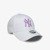 New Era MLB League Essentials New York Yankees  9Forty Kadın Beyaz Şapka