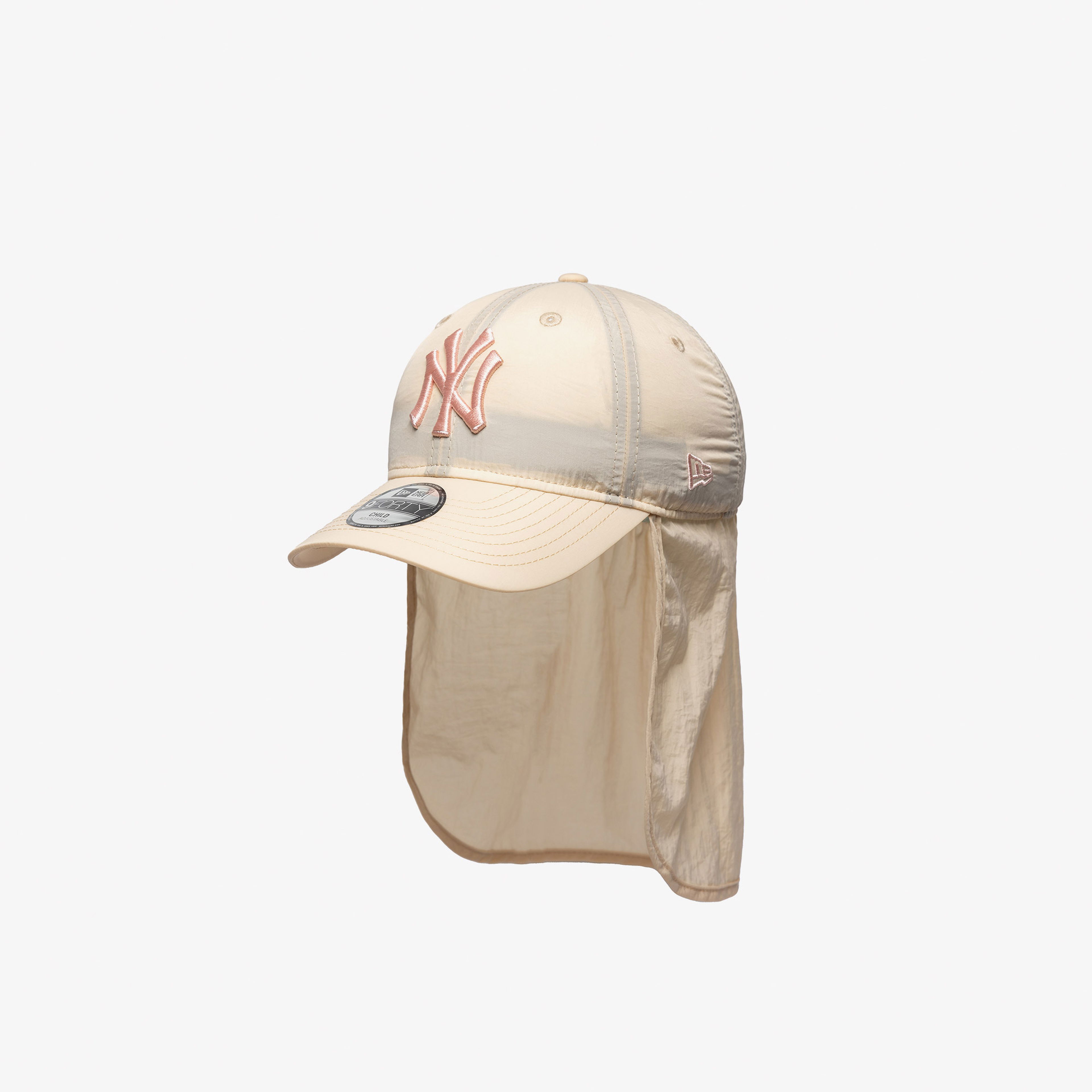 New Era MLB League Essentials New York Yankees  Sun Shield Çocuk Mor Şapka
