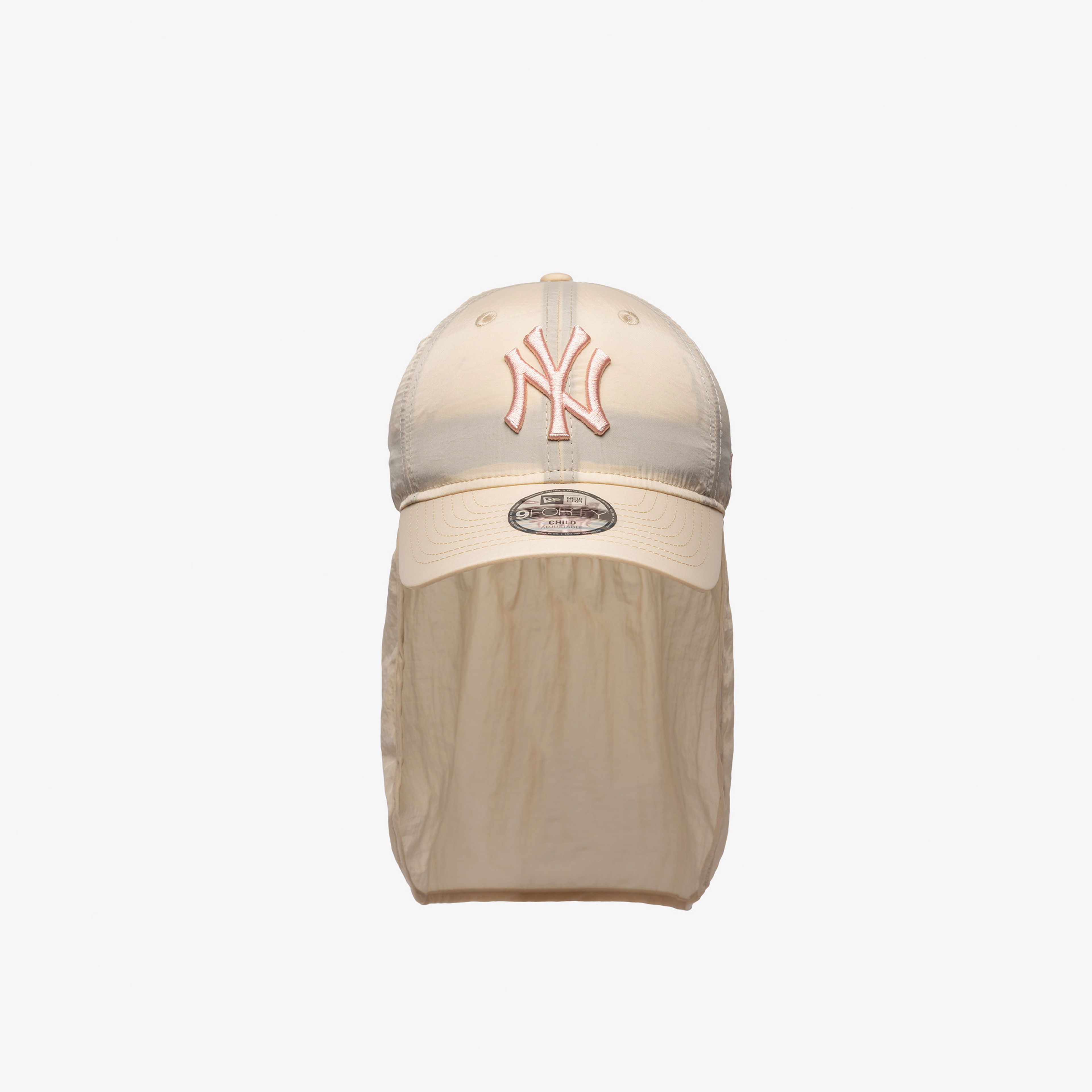 New Era MLB League Essentials New York Yankees  Sun Shield Çocuk Mor Şapka