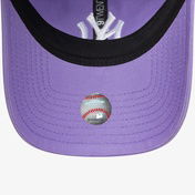 New Era MLB League Essentials New York Yankees  9Twenty Kadın Mor Şapka