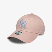 New Era MLB League Essentials New York Yankees  9Forty Kadın Pembe Şapka