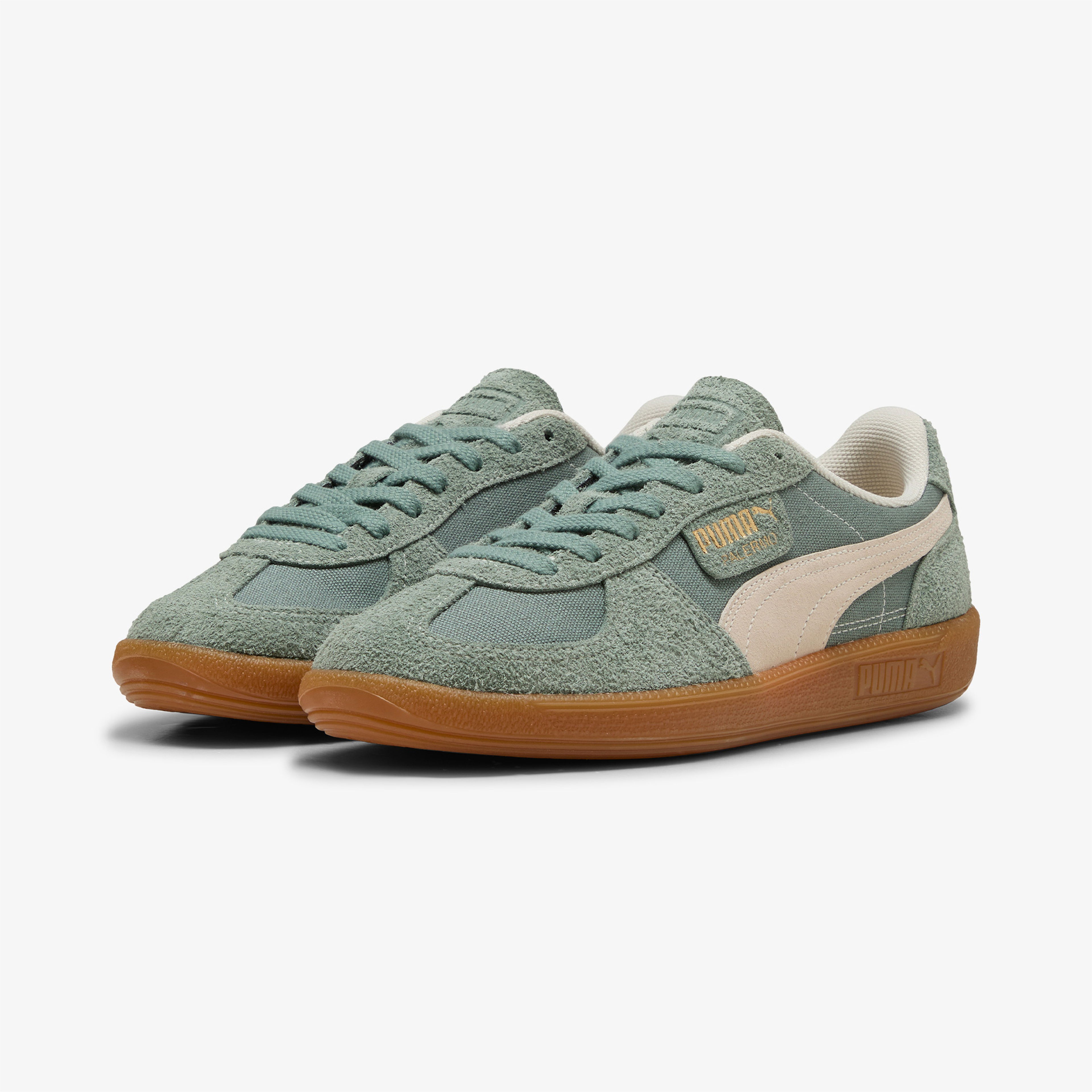 Puma Palermo Vintage Kadın Yeşil Sneaker