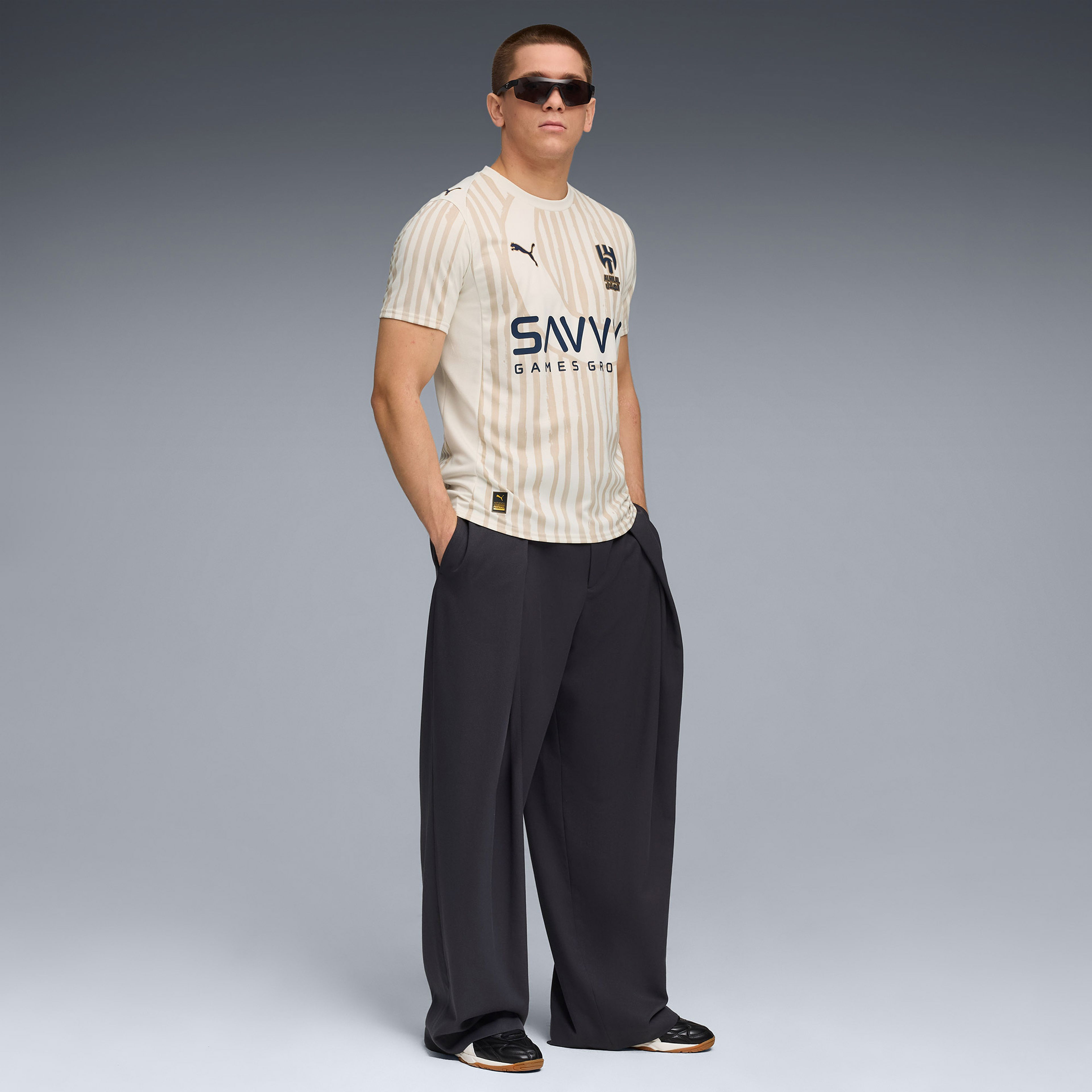 Puma Kidsuper Ahsfc Jersey Rep Erkek Krem Forma