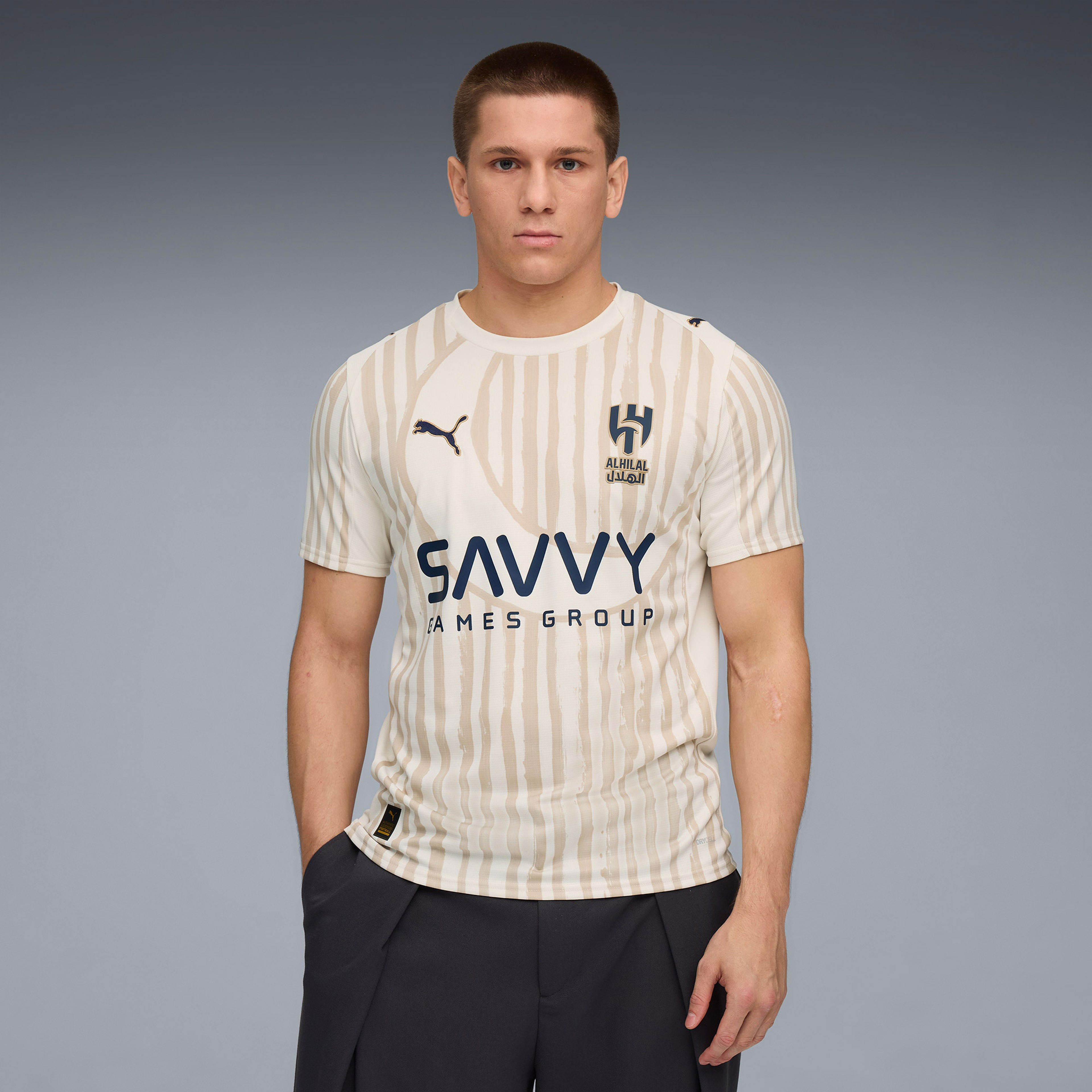 Puma Kidsuper Ahsfc Jersey Rep Erkek Krem Forma