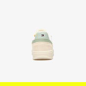 Tommy Hilfiger Heritage Muslin Kadın Beyaz Sneaker