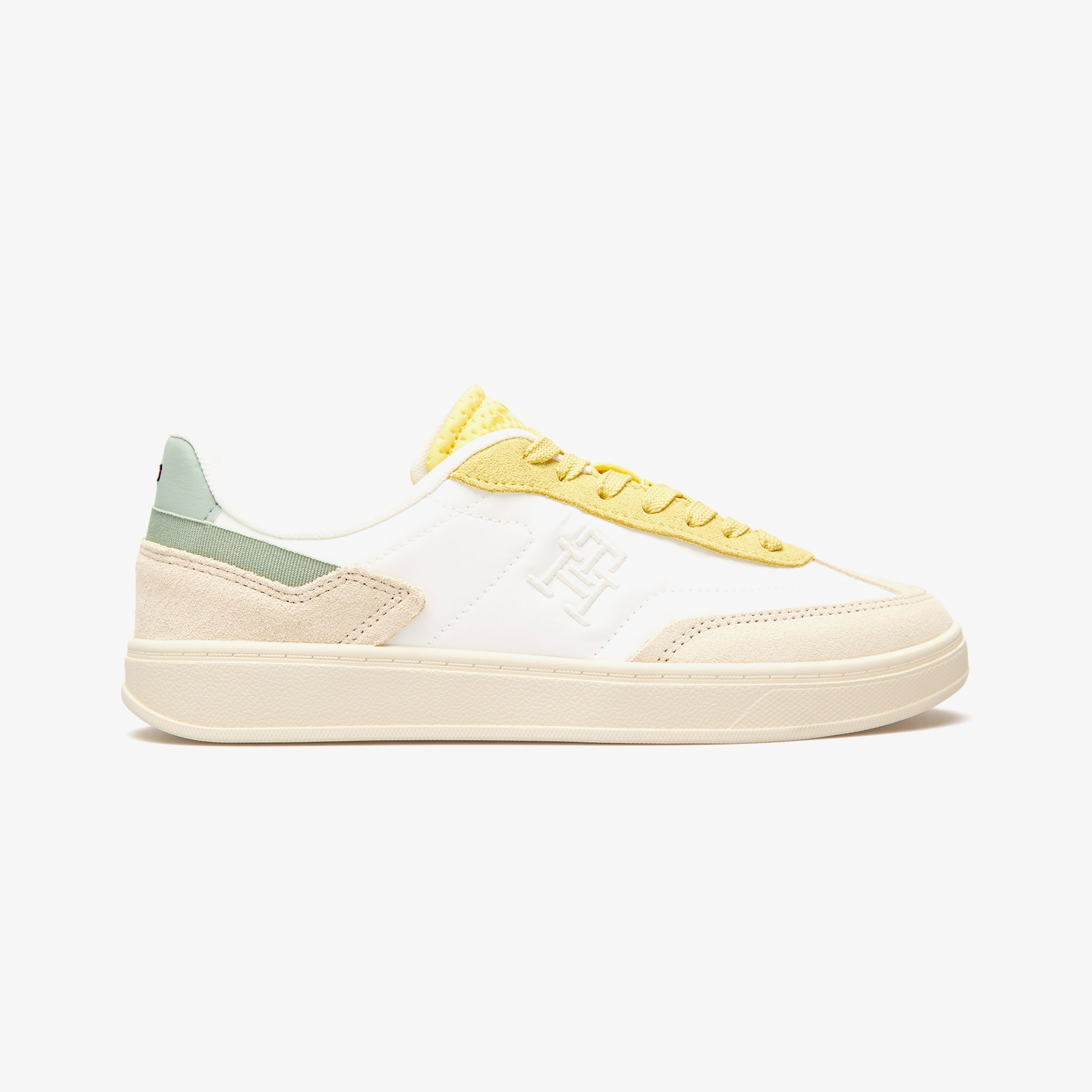 Tommy Hilfiger Heritage Muslin Kadın Beyaz Sneaker