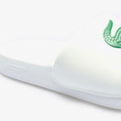 Lacoste Serve Slide 1.0 Erkek Beyaz Terlik