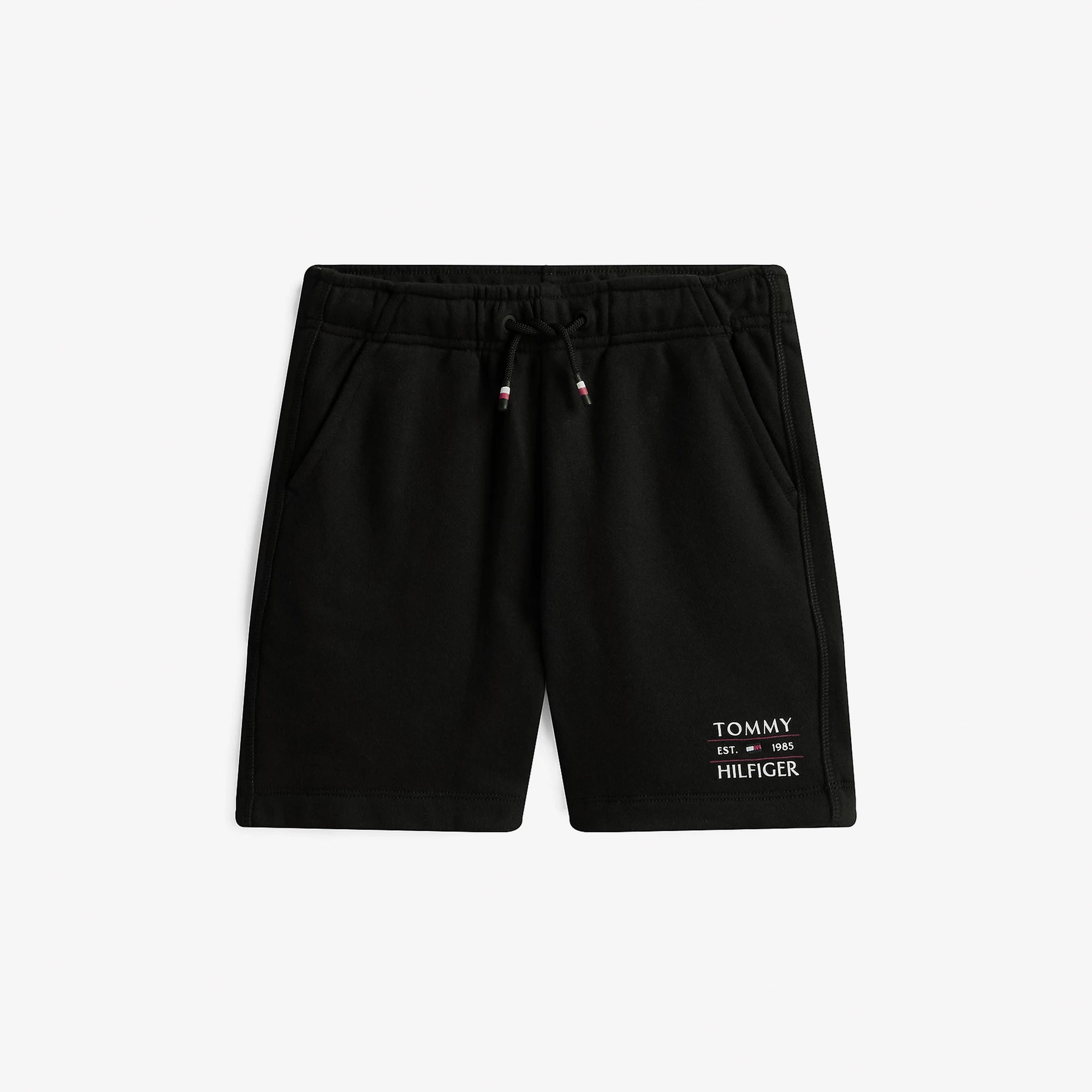 Tommy Hilfiger Logo Çocuk Siyah Şort