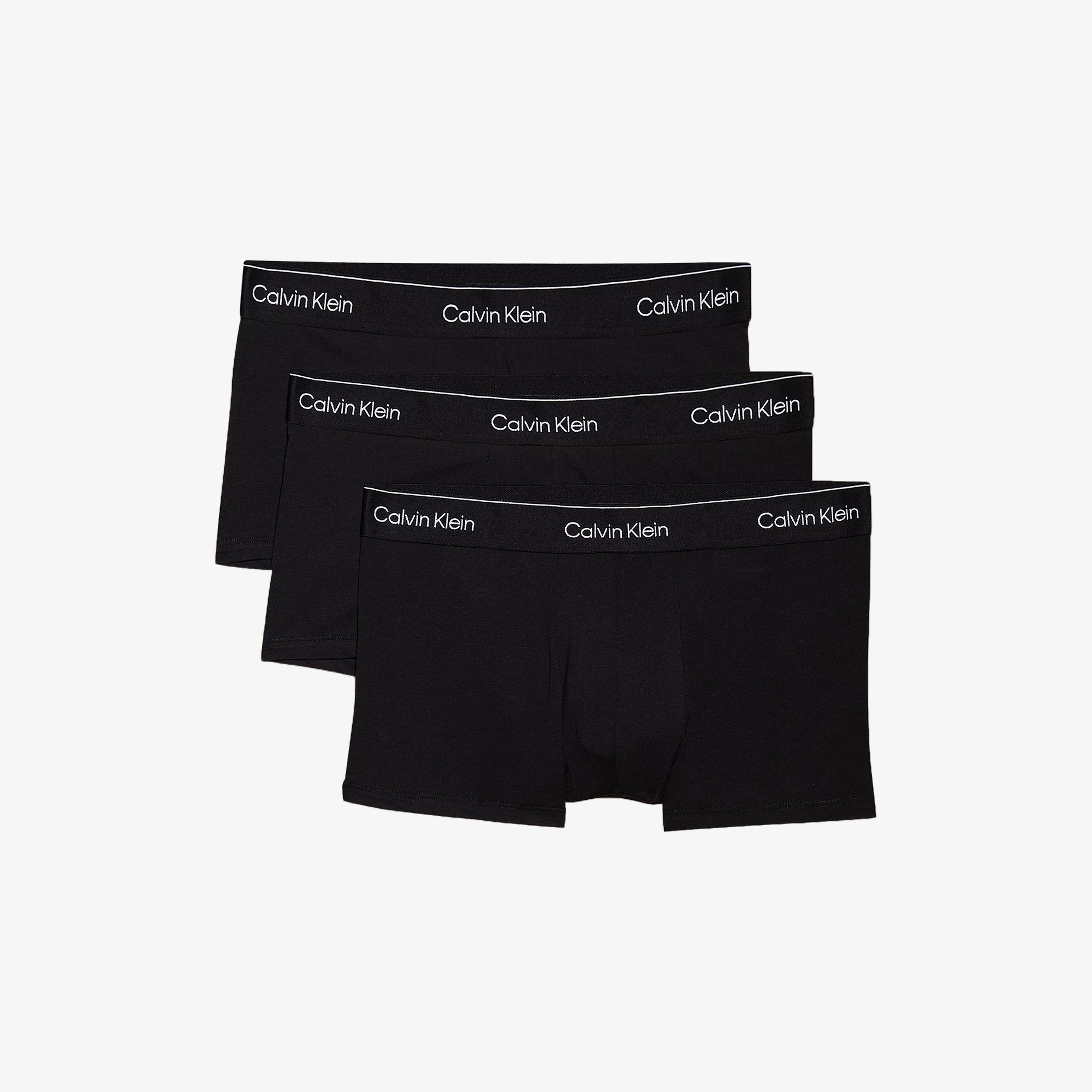 Calvin Klein Low Rise Erkek Siyah 3'lü Boxer