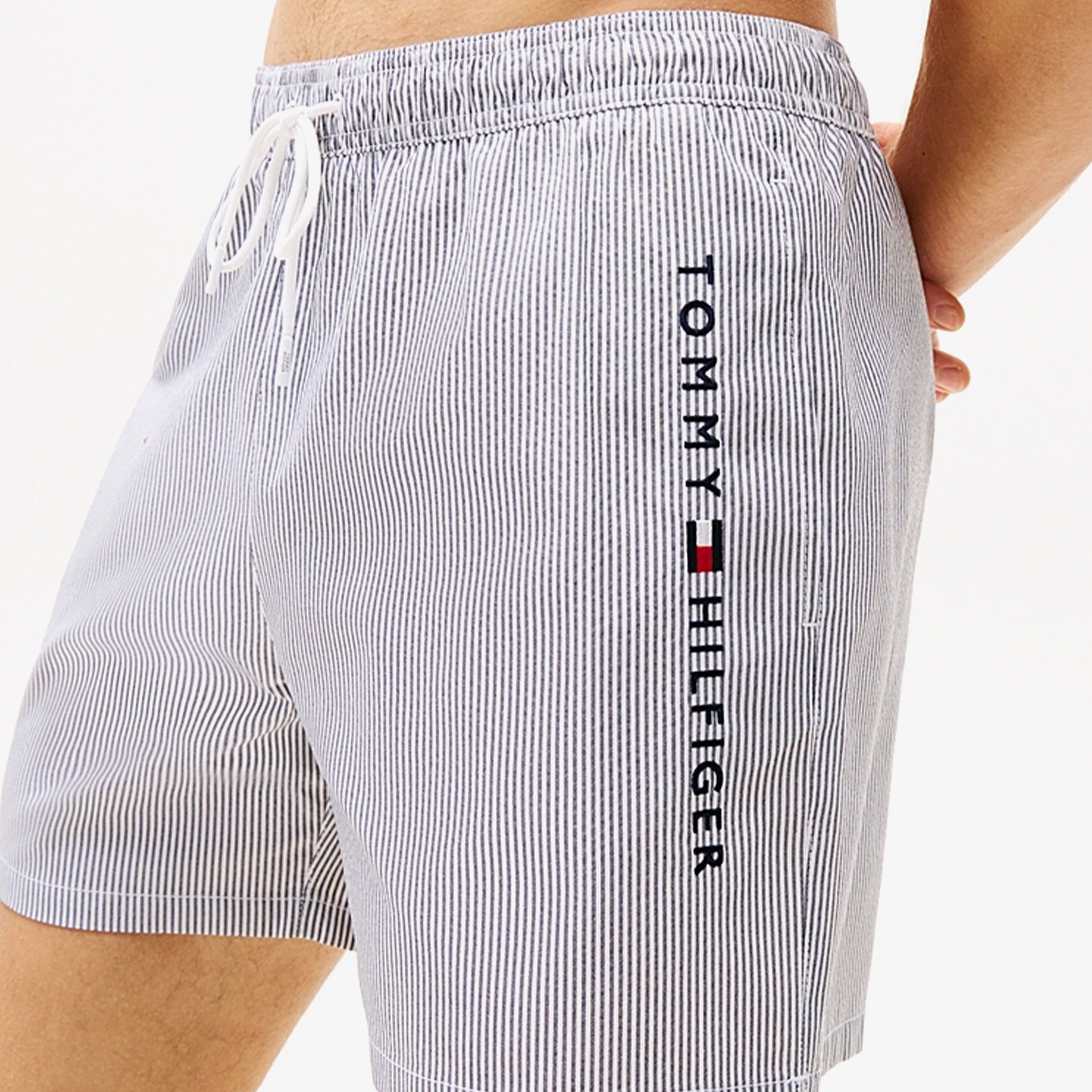 Tommy Hilfiger Medium Drawstring Erkek Beyaz Mayo