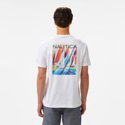 Nautica Regular Fit Erkek Beyaz T-Shirt