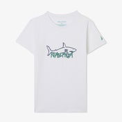 Nautica Regular Fit Çocuk Beyaz T-Shirt