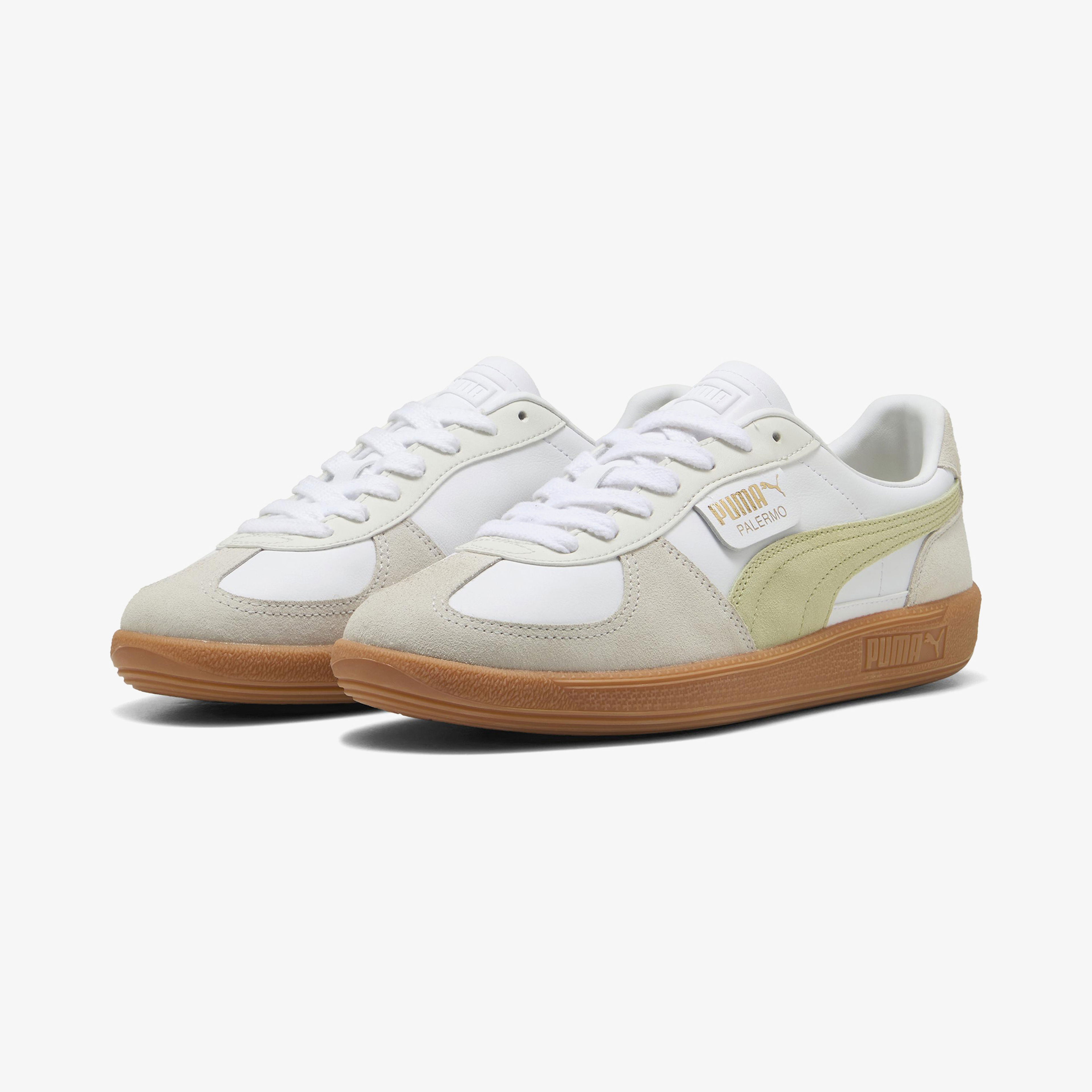 Puma Palermo Kadın Beyaz Sneaker
