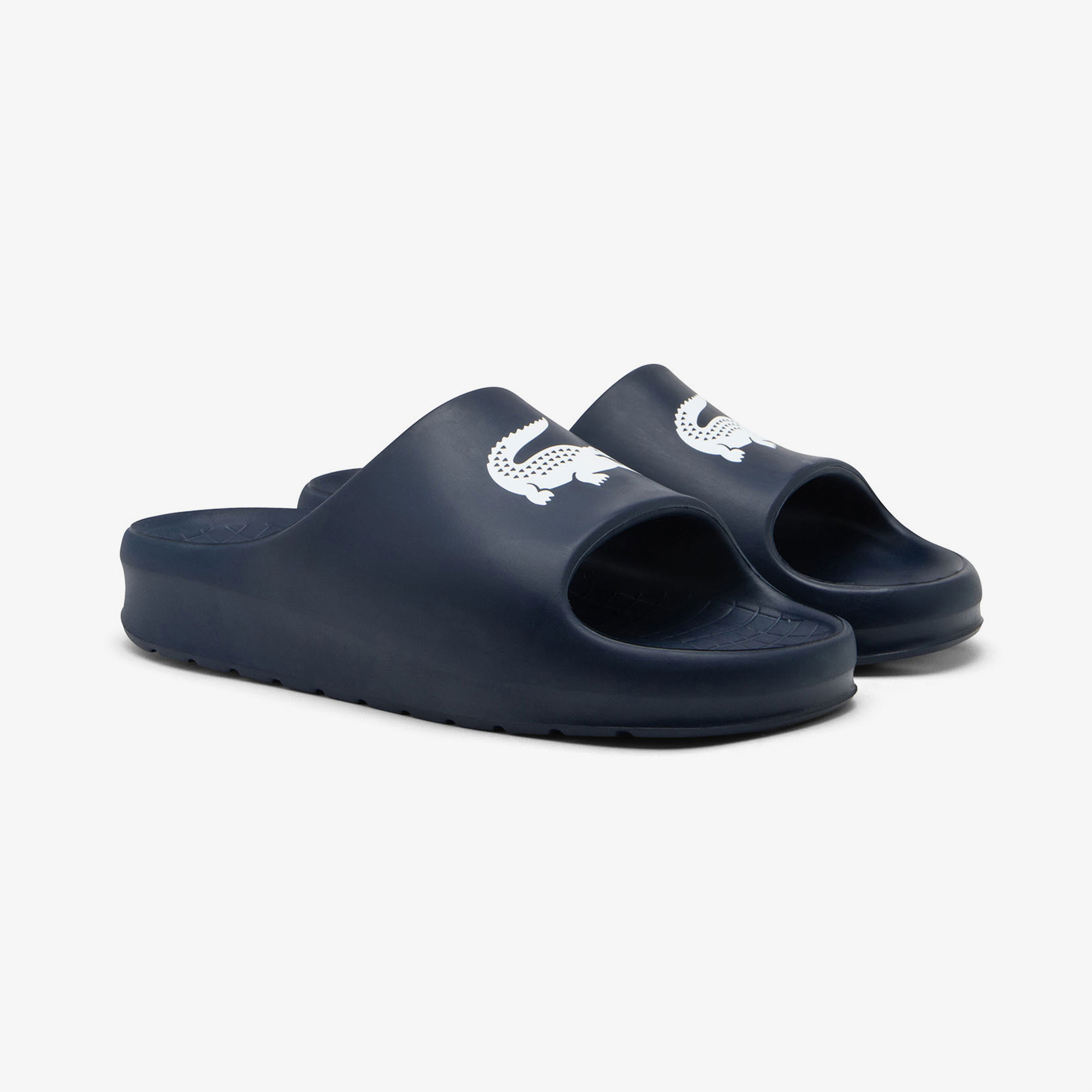 Lacoste Serve Slide 2.0 Erkek Mavi Terlik