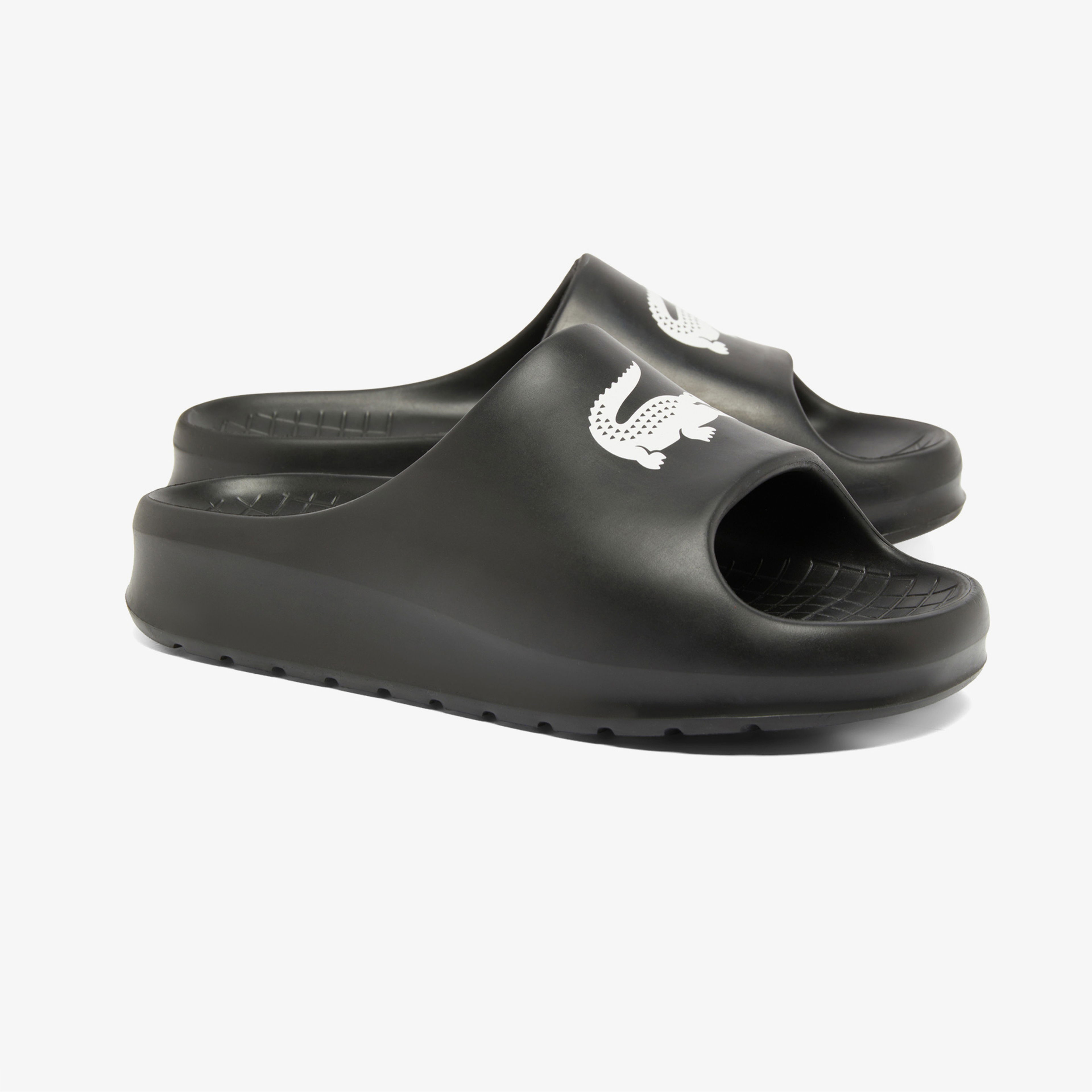 Lacoste Serve Slide 2.0 Kadın Siyah Terlik