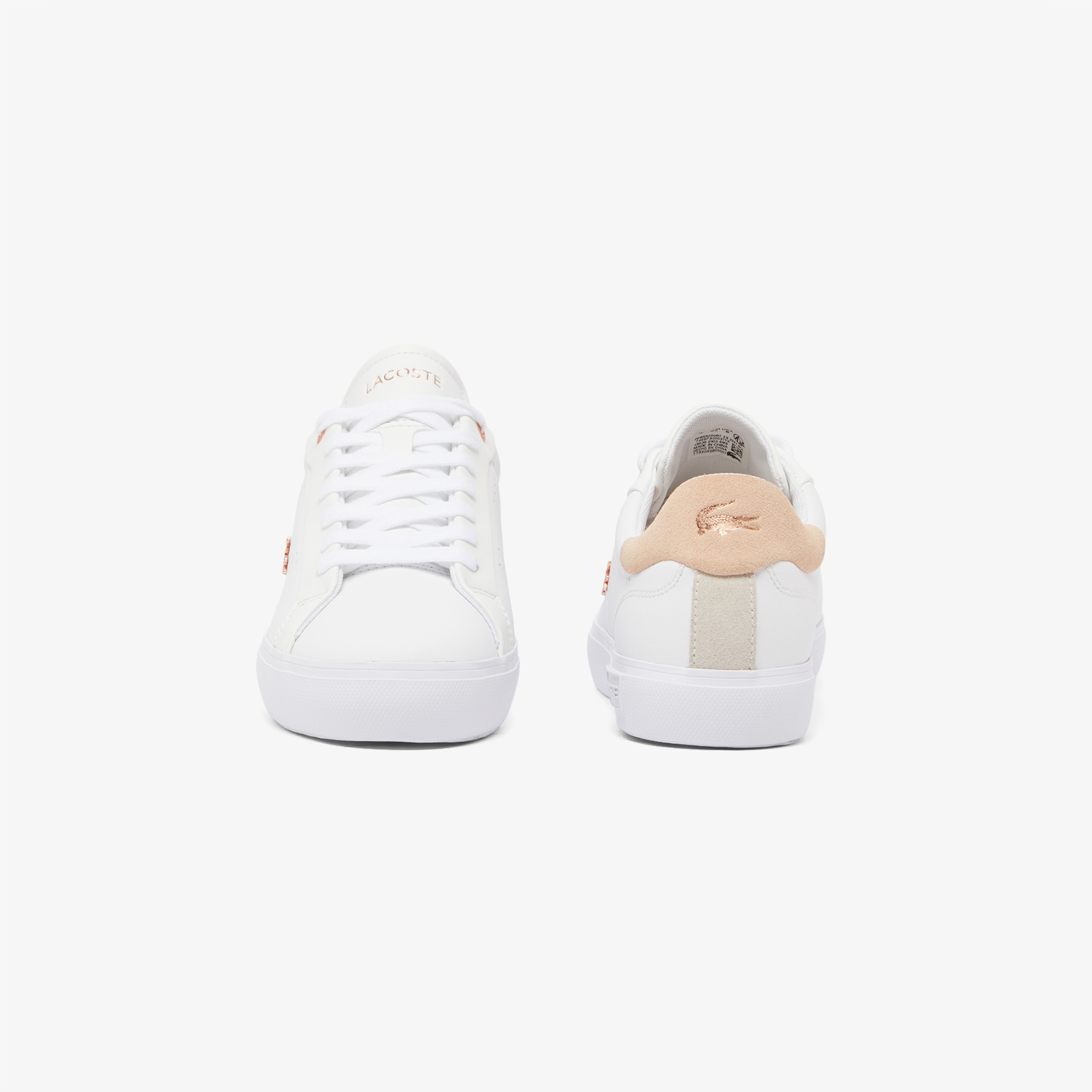 Lacoste Powercourt 2.0 Kadın Beyaz Sneaker