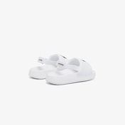 Lacoste Serve Slide 1.0 Çocuk Beyaz Sandalet