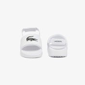 Lacoste Serve Slide 1.0 Çocuk Beyaz Sandalet